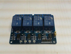 4 canaux module de relais pare-chocs l'électronique L'impression 3d arduino accessoire cas 3d print model - Mito3D