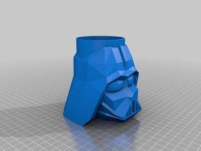 darth vader can holder household 3d print model - Mito3D