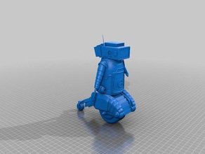 riga-jaws modello i robot 2000ad 3d print model - Mito3D