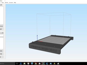 printrbot metal simples buildplate 3d a impressora partes simplify3d simplificar 3d print model - Mito3D
