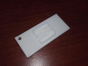 seat keychain 3d printer accessories 3d print model - Mito3D