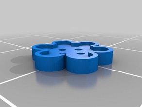 mi personalizados bouton cicek accesorios 3d print model - Mito3D