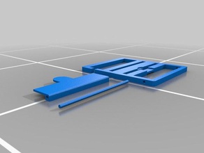 ikea backpack buckle parts 3d print model - Mito3D