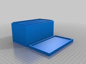 3030 parametric stapelbar ammo box Deckel sport im freien angepasst 3d print model - Mito3D
