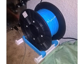 variable filament spool holder 3d printer accessories 3d print model - Mito3D