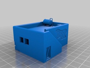 pequenas casas de arabian 1100 escala brinquedo jogo acessórios 3d print model - Mito3D
