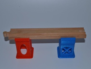 support du pont brio la construction jouets 3d print model - Mito3D