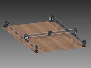 xy-800-laser-Graveur-Tabelle diy grbl plotter xy-plotter xy-Tisch 3d print model - Mito3D