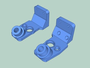 suporte de prusa i3 hephestos 3d a impressora partes 3d print model - Mito3D