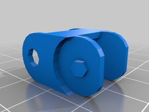 link parametrico cavo catena 3d la stampante parti personalizzato 3d print model - Mito3D