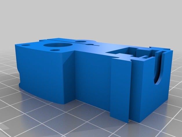 makergear m2 e3d-filament-Laufwerk Drucker Extruder 3D print model - Mito3D