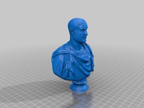 romano busto esculturas 3d print model - Mito3D