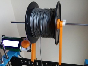 spooler de prusa i3 hephestos 3d a impressora partes 3d print model - Mito3D