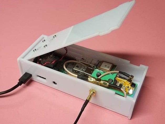 lexan case stratux cnc fabricated electronics general aviation 3D print model - Mito3D