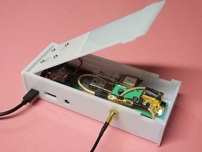 lexan caso stratux cnc fabbricato l'elettronica aviazione generale 3d print model - Mito3D