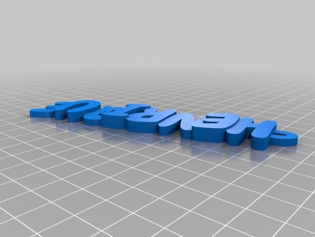 henrique organización personalizado 3D print model - Mito3D