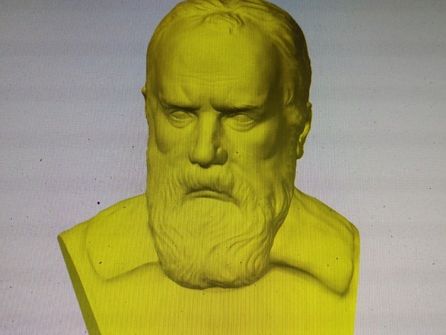 serious dude sculptures 3D print model - Mito3D