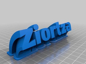 ziorzta bureau de personnalisé 3d print model - Mito3D