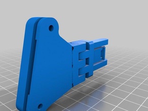 vaillant thermobloc vcw servicedoor hinge replacement parts 3d print model - Mito3D