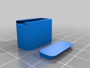 boîte de 12x24x16 les conteneurs personnalisé 3d print model - Mito3D