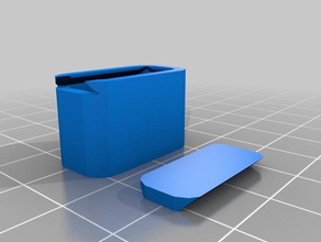 boîte de 12x24x15 les conteneurs personnalisé 3d print model - Mito3D