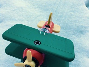 ski-set battat take-a-part-Ebene - Spielzeug Spiel Zubehör 3d print model - Mito3D