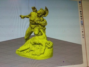 permet de se battre sculptures 3d print model - Mito3D