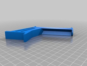 mon simple en bois support de bobine printrbot métal 3d l'imprimante accessoires personnalisé 3d print model - Mito3D