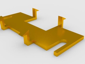 spool-Bindung guard printrbot simple metal-alu Griff-spool-rack 3d Drucker Zubehör 3d print model - Mito3D