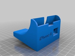 iphone 6 support de charge mobile 3d print model - Mito3D