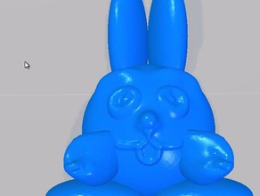rabbit toy game accessories big3d 3d print model - Mito3D