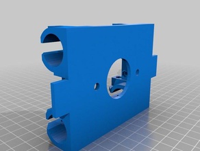 carril sparkcube simple 3d de l'imprimante pièces 3d print model - Mito3D