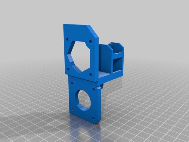 bowden extrusor ekseni 3d yazıcı ekstruderler alanında prusa i3 3D print model - Mito3D