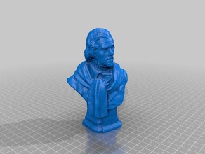 scarfface sculture 3d print model - Mito3D