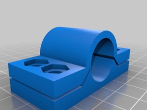 özelleştirilmiş yastık blok benim makine araçlar 3d print model - Mito3D