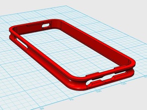 iphone 5s bumper mobile 5e iphone-se iphone5s iphonese Fall smartphone 3d print model - Mito3D