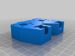 makergear m2 e3d v3b filament drive printer extruders 3d print model - Mito3D