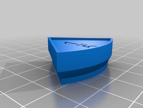 fraction 5 math customized 3d print model - Mito3D
