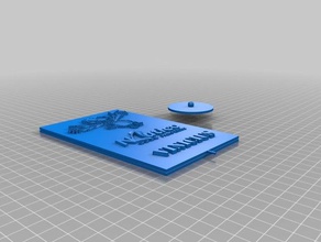 stand nautico dönüyor işaretler logoları 3d print model - Mito3D
