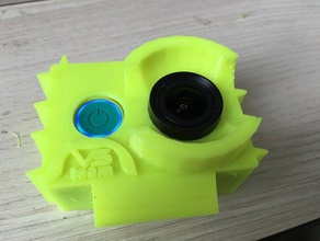 xiaomi yi protection camera 3d print model - Mito3D
