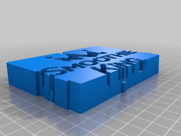 smoothie king logo 3d printing 3D print model - Mito3D