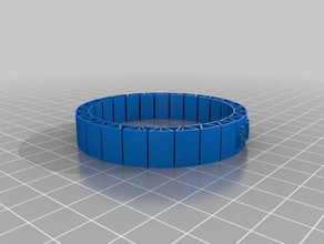 abe pulseira pulseiras personalizado 3d print model - Mito3D