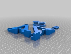 roller filament spool brackets prusa i3 aluminum frame 3d printer accessories 3d print model - Mito3D
