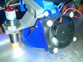 inductive sensor holder wilson reprap printer 3d parts 3d print model - Mito3D