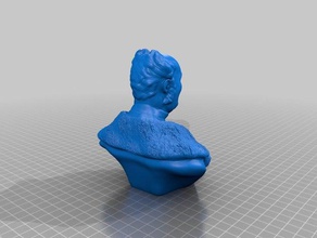 hairman sculture 3d print model - Mito3D