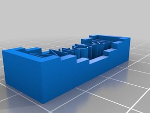 mitchellnameplate1 lernen angepasst 3d print model - Mito3D