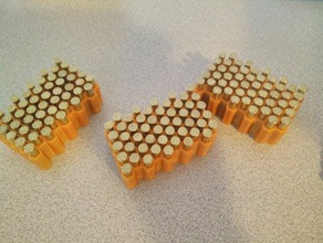 stackable ammo tray 22lr 3d printing ammunition 3d print model - Mito3D
