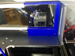 da vinci 10 rearview mirror clips 3d printer accessories davinci xyz 3d print model - Mito3D