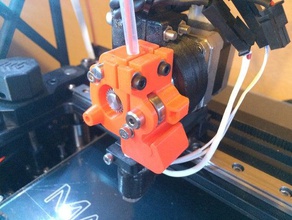 makergear m2 v4 hotend un accès facile à filament de lecteur la version 2 3 d l'imprimante pièces extrudeuse 3d print model - Mito3D