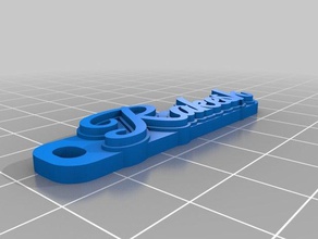 rakesh greatvibes keychains customized 3d print model - Mito3D